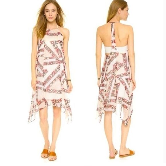 Club Monaco Silk Halter Dress - Picture 1 of 9